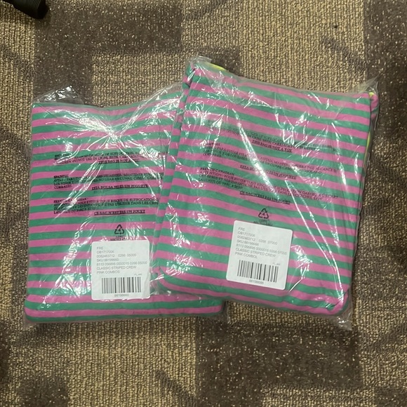 NWT💗FREE PEOPLE CLASSIC STRIPE OVERSIZED CREWNECK - Picture 3 of 4